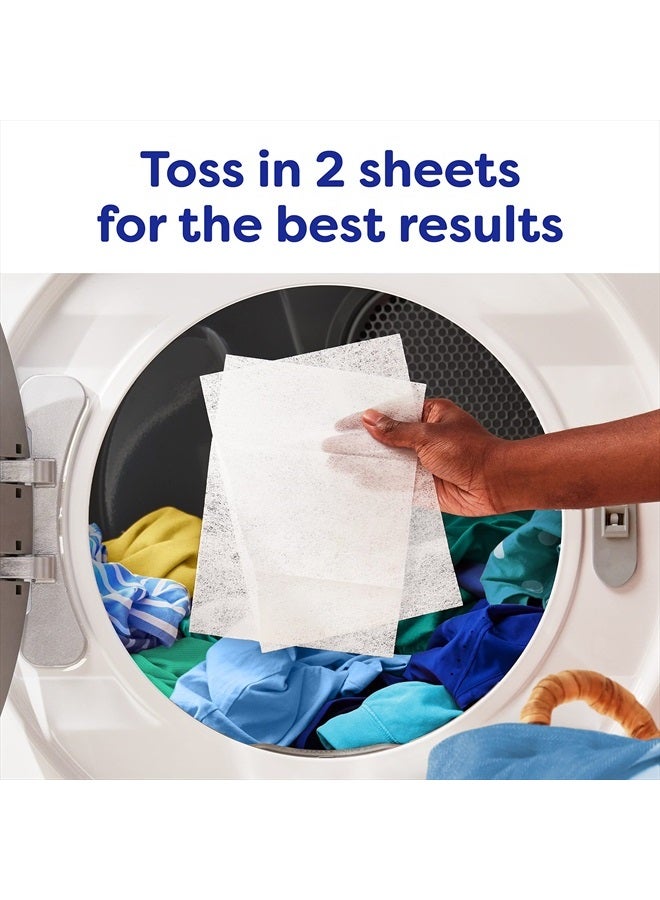 Fabric Softener Dryer Sheets, Free & Gentle, 120 Count