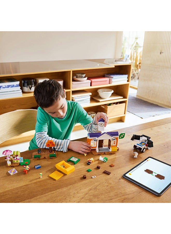 Animal Crossing K.K.’s Concert at the Plaza Building Toy for 7 Plus Year Old Girls and boys, with Café Playset, Figures and Vehicle from the Video Games, Pretend Play Gift for Kids 77052 LEGO