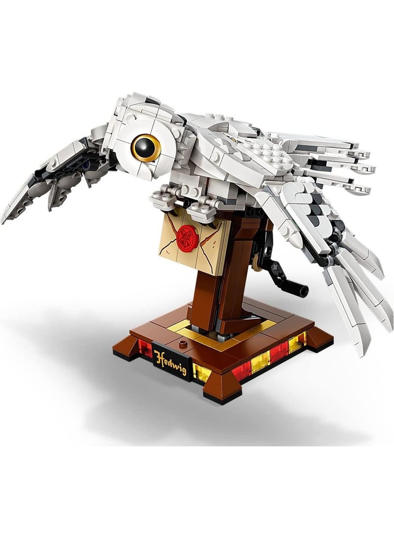 Harry Potter Hedwig Moving Wings Owl Building Toy Collectible Display Model