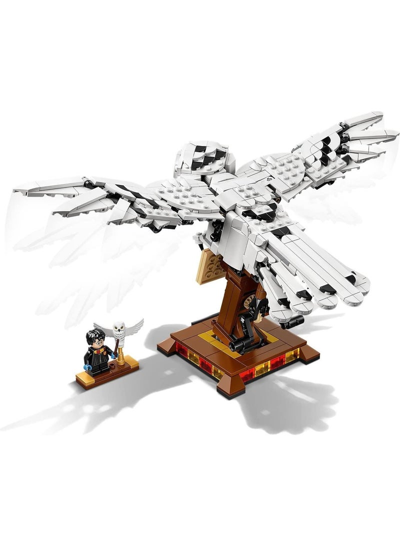 Harry Potter Hedwig Moving Wings Owl Building Toy Collectible Display Model