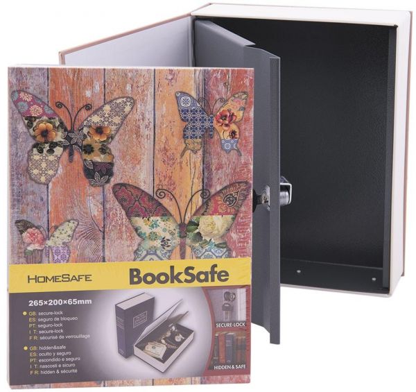 Ellen Book Safe Black