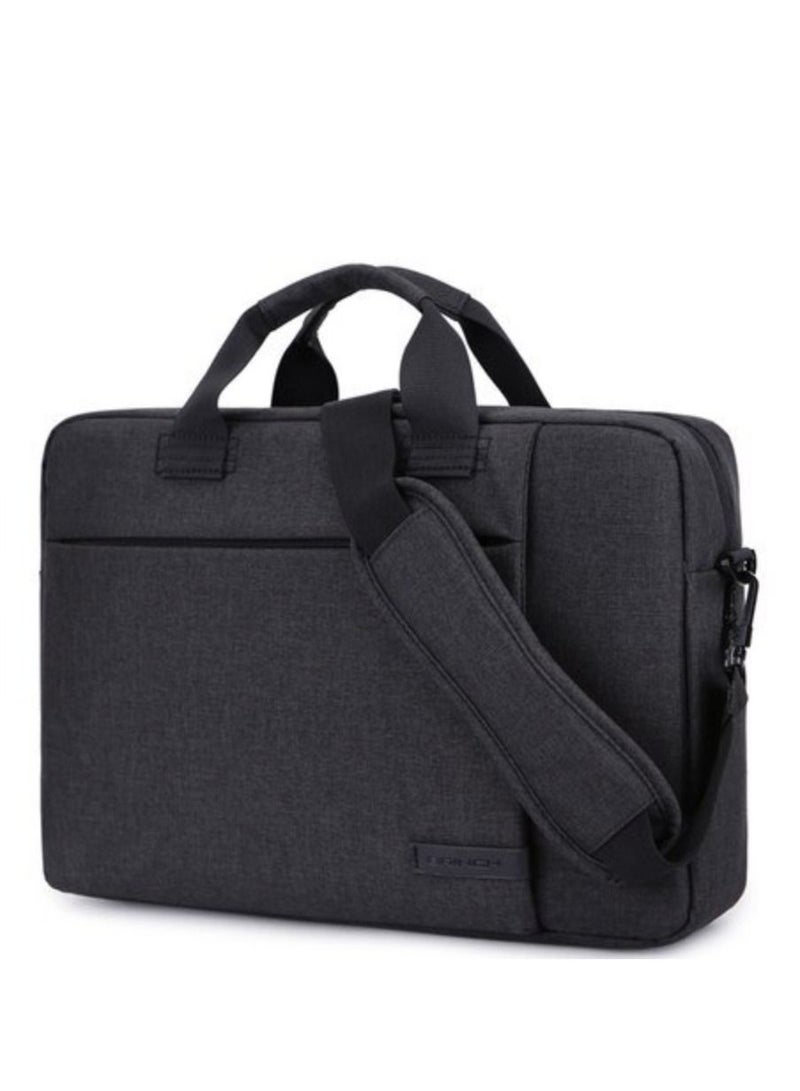 Laptop Shoulder Messenger 13.3 Inch Bag BW-223, Handbag, Notebook, Lightweight Toploader, Sleek and Durable, Black