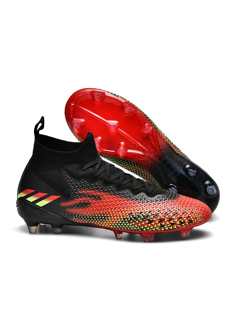 Men's football shoes, suitable for outdoor and indoor professional teenage boy football shoes, men's and women's universal football shoes.