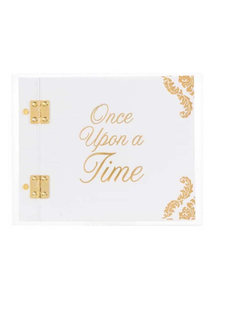 David Tutera Fairytale Guestbook Clear Acrylic Cover