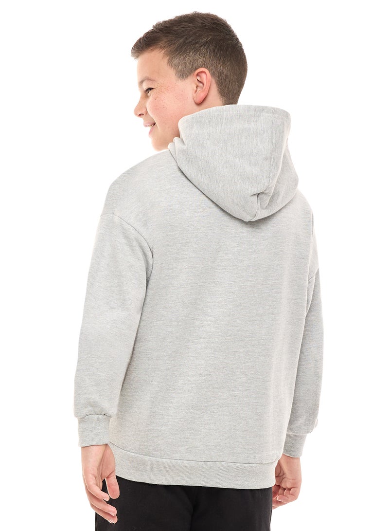 Boys' Graphic Printed Hoodie