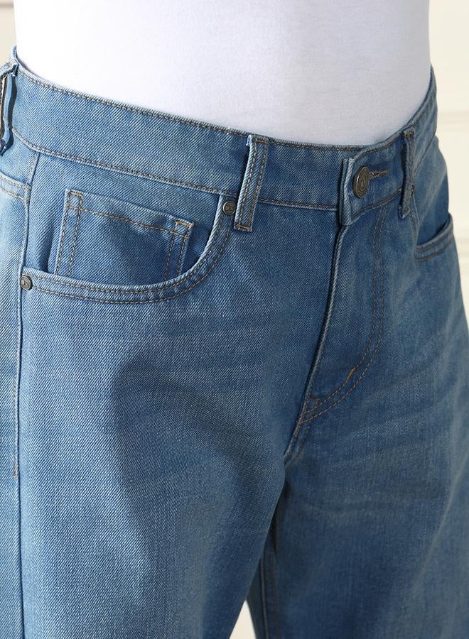 Men’s Light Blue Relaxed Fit Jeans