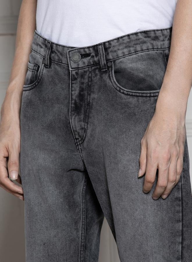 Men’s Light Grey Relaxed Fit Jeans