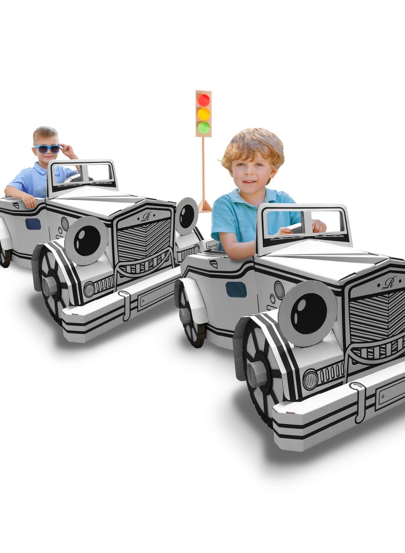 Car Diesel 3D Coloring Cardboard Game