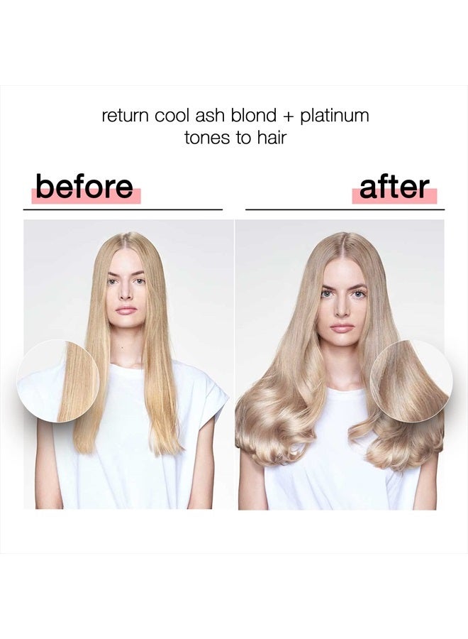 icy blond conditioner | toning conditioner with black pigment to neutralize yellow and brass in platinum blonde hair | smooths, hydrates, and brightens cool tones | 8.4 Fl Oz