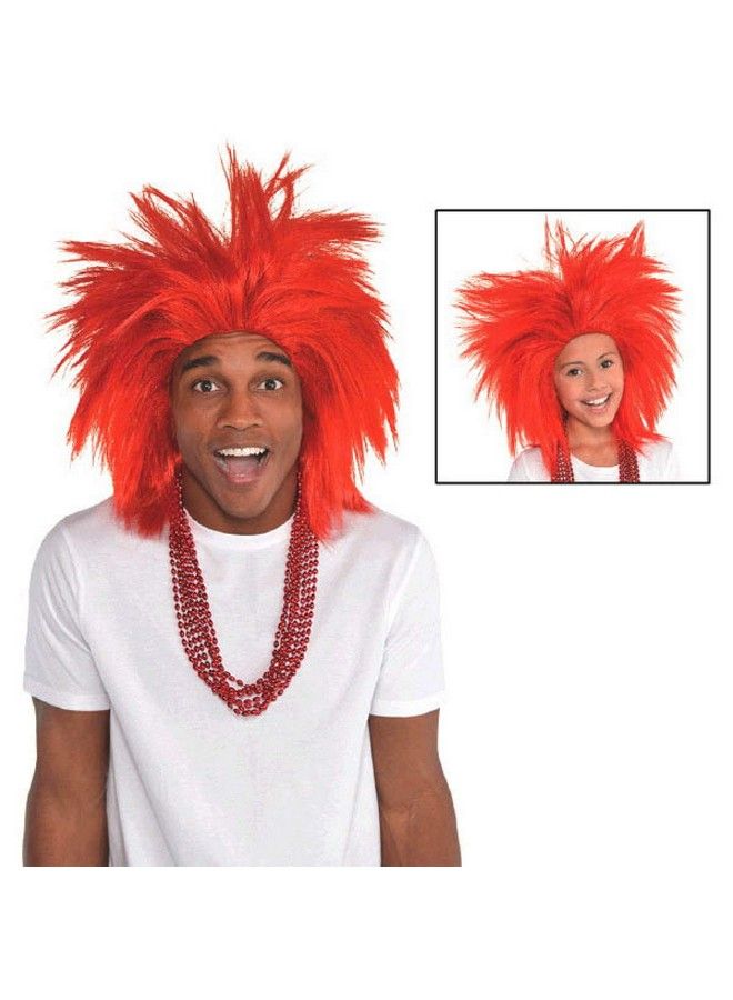 Red Crazy Wigs Party Accessory 3 Ct.