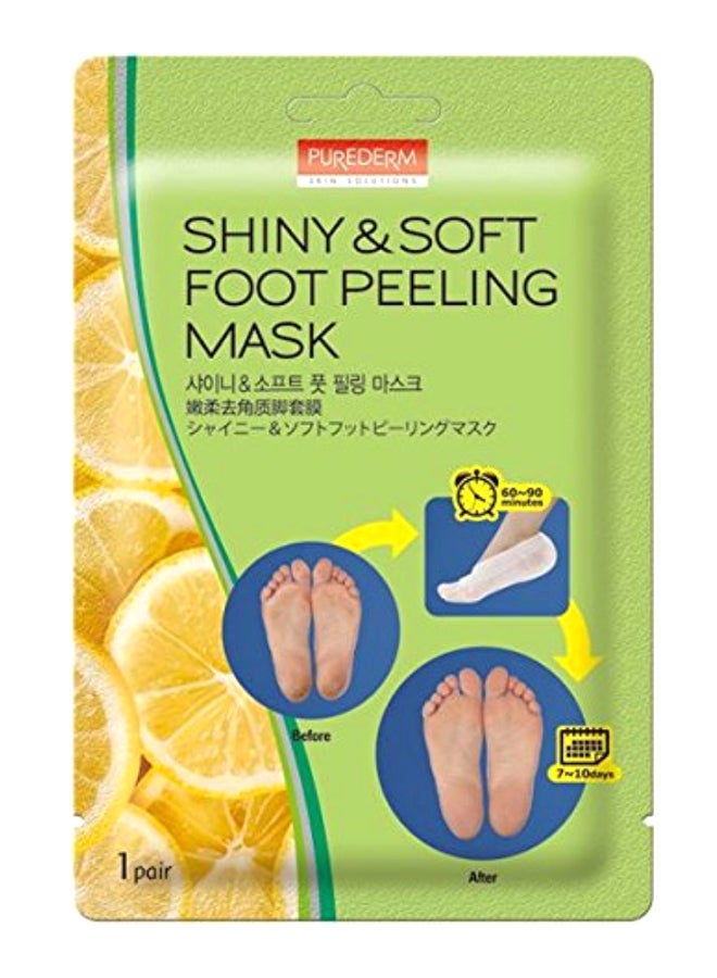 Shiny And Soft Foot Peeling Mask Pack Of 3