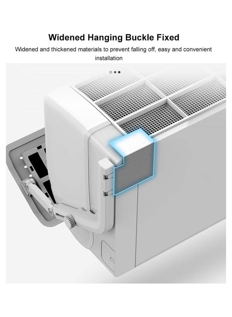 Adjustable Wall-Mounted Air Conditioner Wind Deflector for Home and Bedroom – Anti-Direct Wind Shield and Airflow Control Baffle