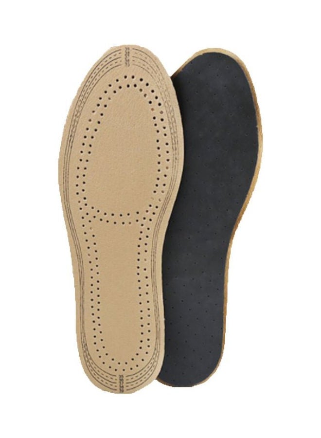 Corrective Breathable Shoe Insoles Brown/Black