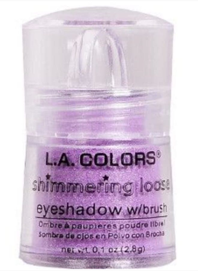 L.A. Colors Shimmering Loose Eyeshadow Grape Jelly BES406