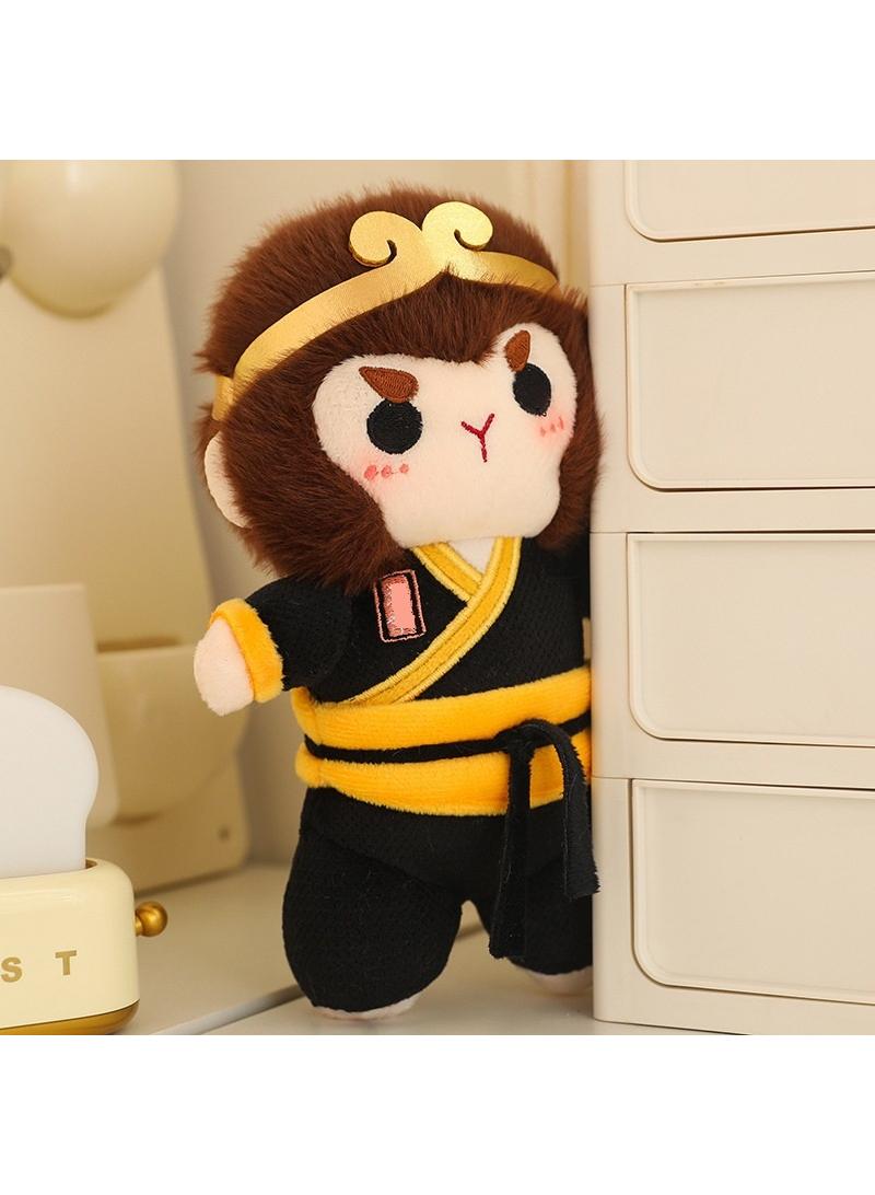 Wu Kong Plush for Black Myth Stuffed Peripherals Monkey King Doll Cute Monkey Animals Stuffed Toy for Gaming Fans Boys Girls