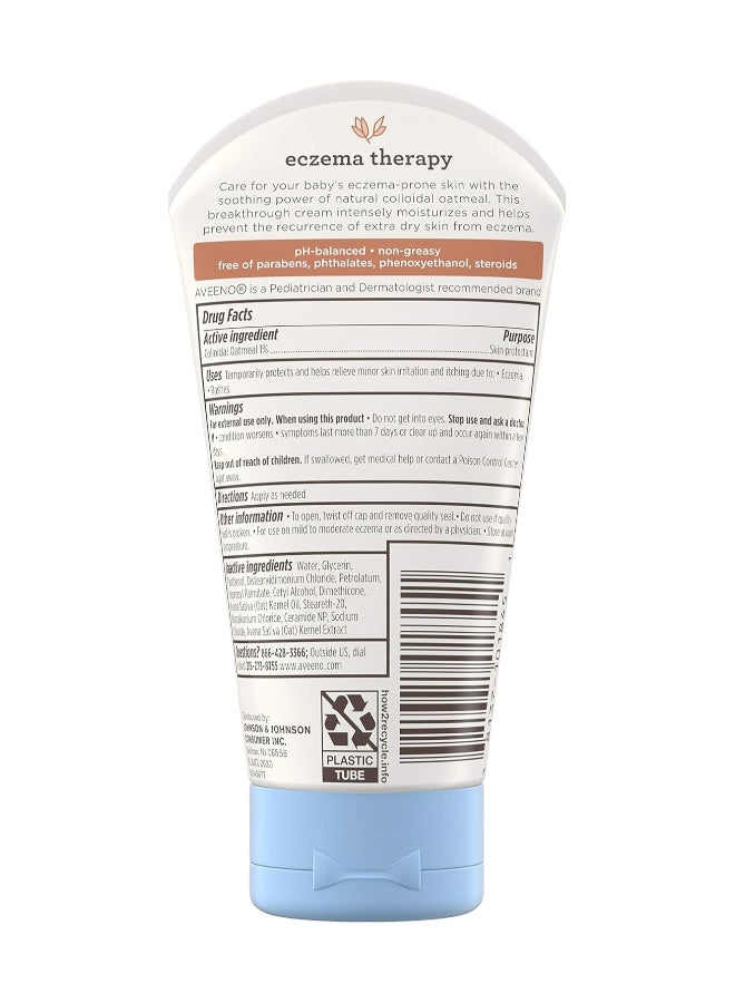 Eczema Therapy Daily Moisturizing Cream Clear 5oz Clear 141grams