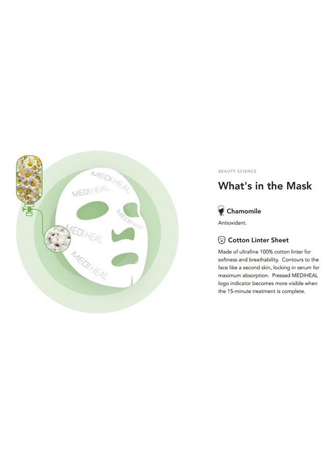 Official [Korea's No 1 Sheet Mask] - Tea Tree Essential Blemish Control Mask - Skin Soothing & Sebum Control Mask Pack for Sensitive Oily Skin(5 Masks)