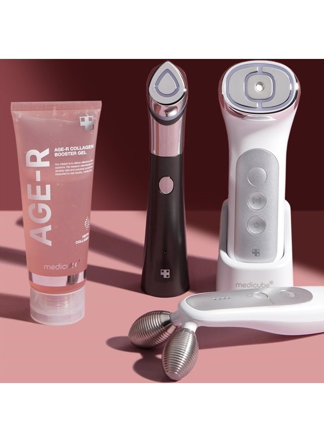 Age-R Collagen Booster Gel Serum for Skin Care Devices - Filled With Collagen Radiance Capsules - Visible Skin Elasticity and Moisturizing Care - Hypoallergenic Korean Skin Care