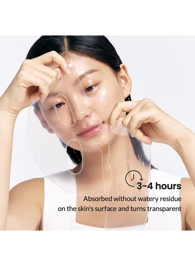 Hydro Cera-nol Real Deep Mask, Overnight Hydrogel Mask, Soothing, Moisturizing, Nourishing, 1.19oz(34g) x 4ea