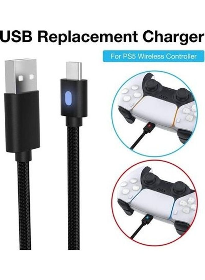 3M Type-C Charger Cable For PS5 Controller