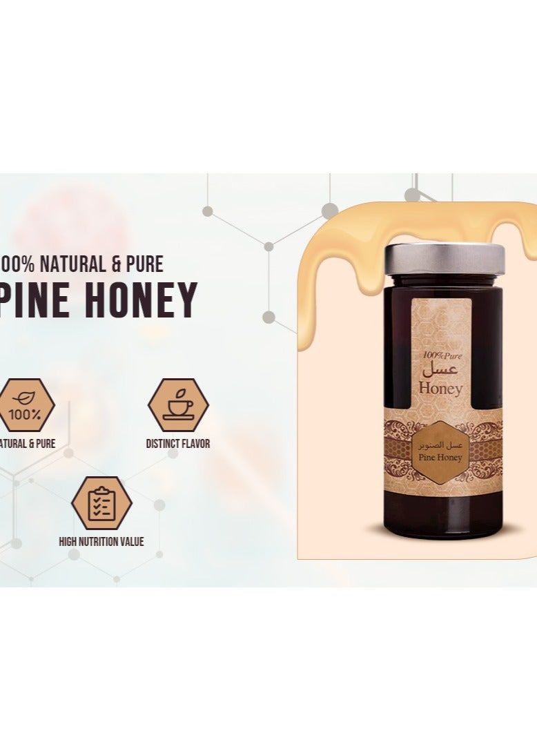 Natural Pure Raw Honey Pine 800g