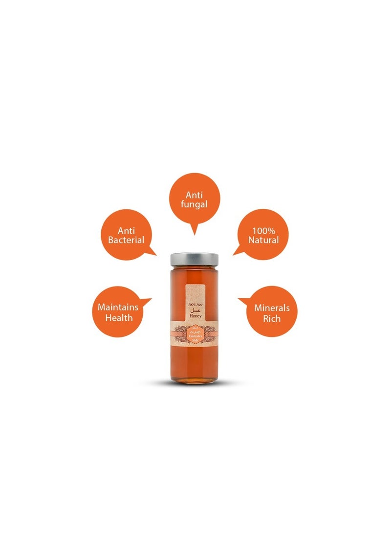Natural Pure Raw Emirates Sider Honey 400g