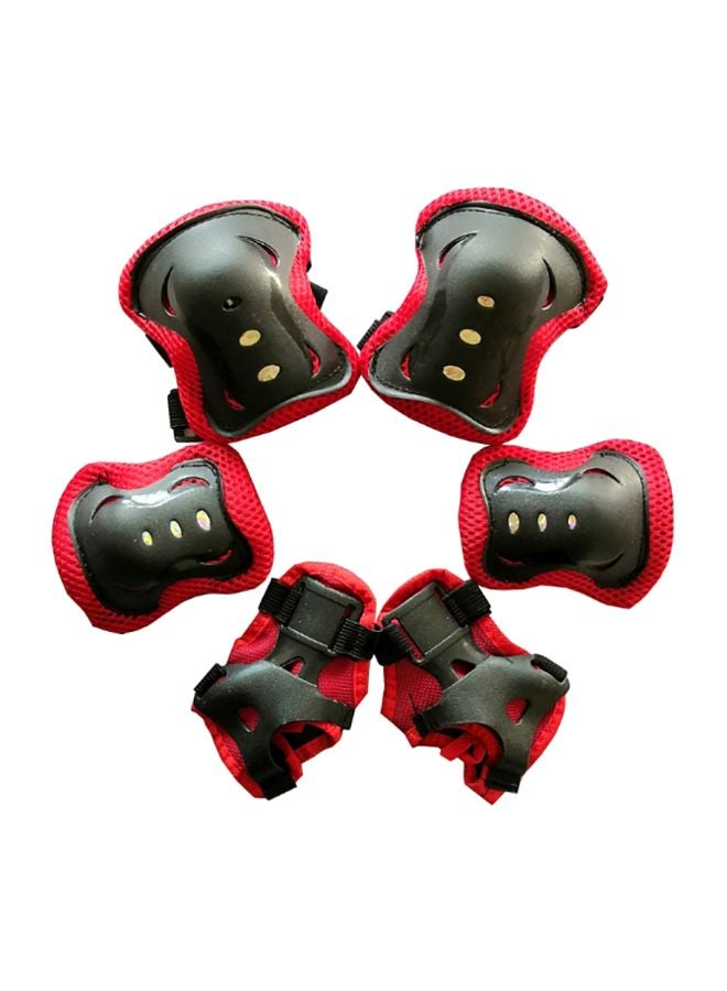 6-Piece Roller Skating Protective Elbow And Knee Pads