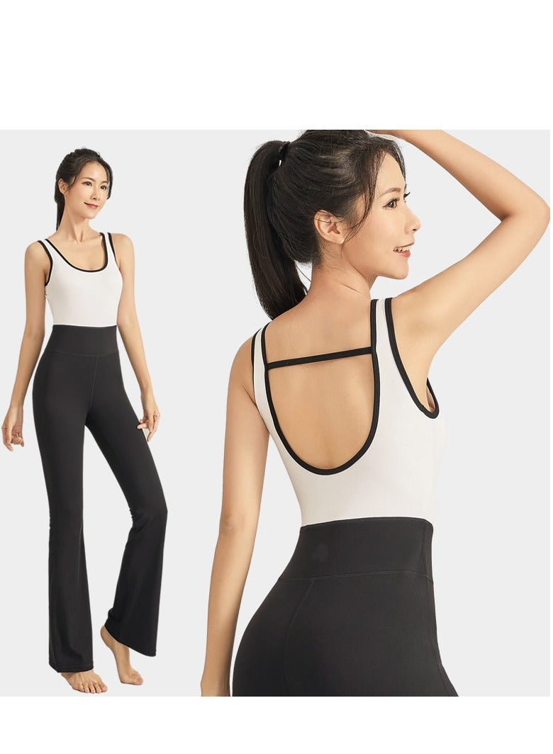 Women's Fitness Fitness Tight, Breathable and Beautiful Back One piece Micro La Yoga Clothing