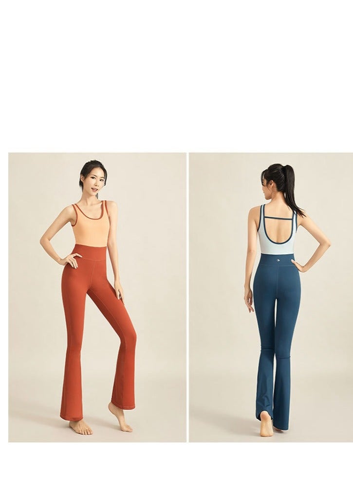 Women's Fitness Fitness Tight, Breathable and Beautiful Back One piece Micro La Yoga Clothing