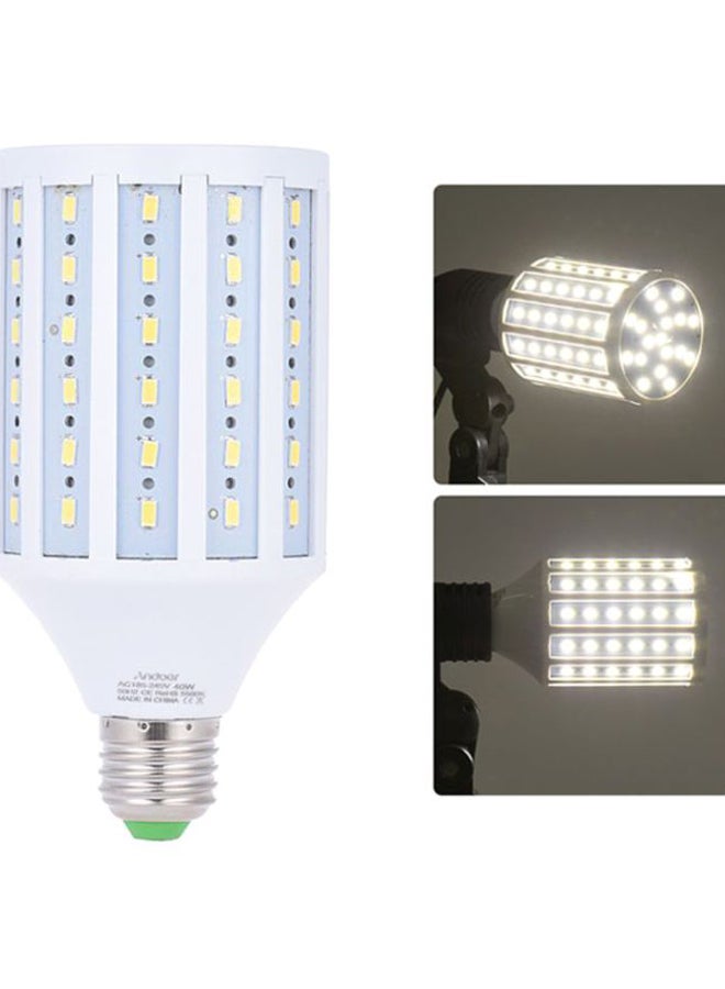 Photo Studio Photography 40W LED Corn Lamp Light Bulb 90 Beads 5500K E27 White