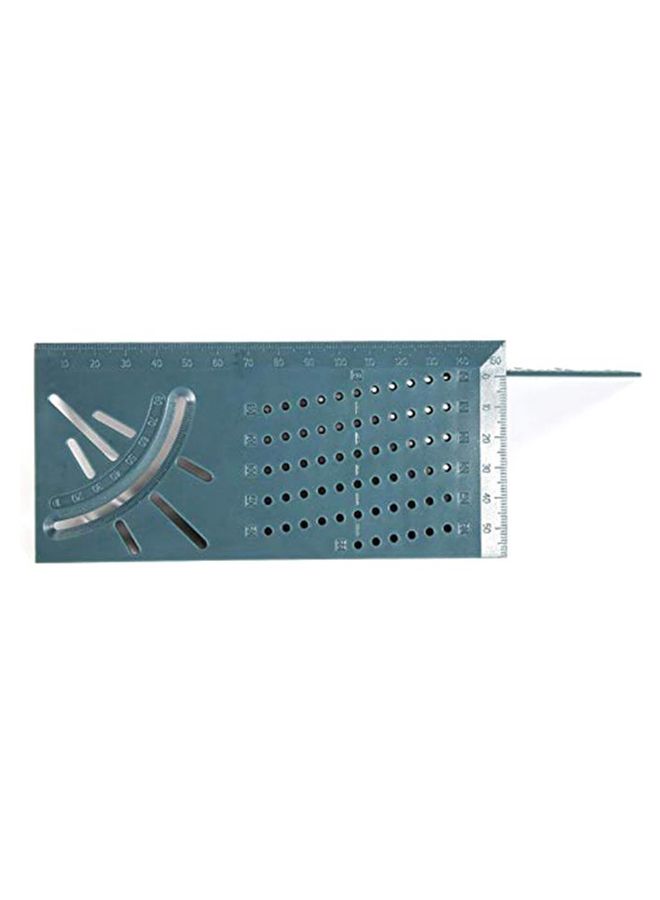 90 Degree Square Angle Measuring 3D Miter Ruler Grey