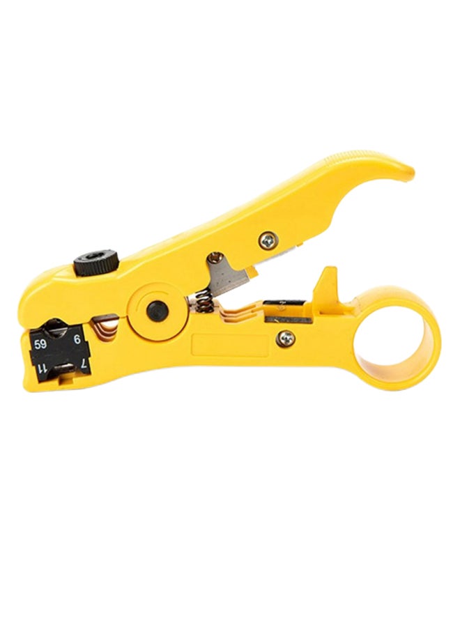 Coaxial Cable Cutter Yellow