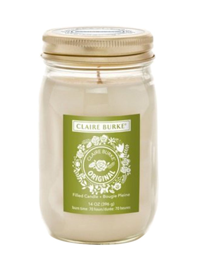 Filled Original Scented Candle White