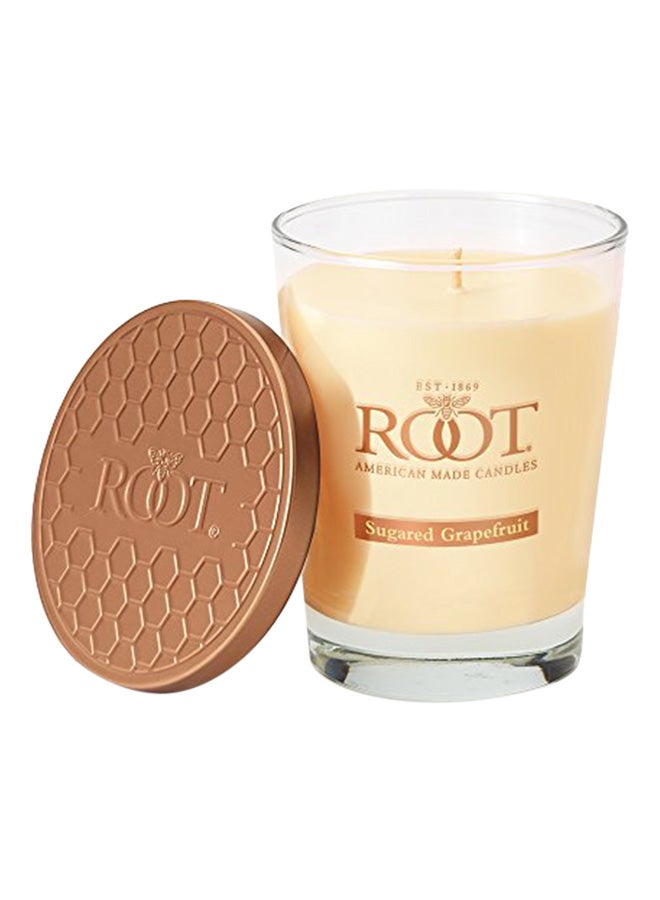 Sugared Grapefruit Honeycomb Veriglass Scented Clear