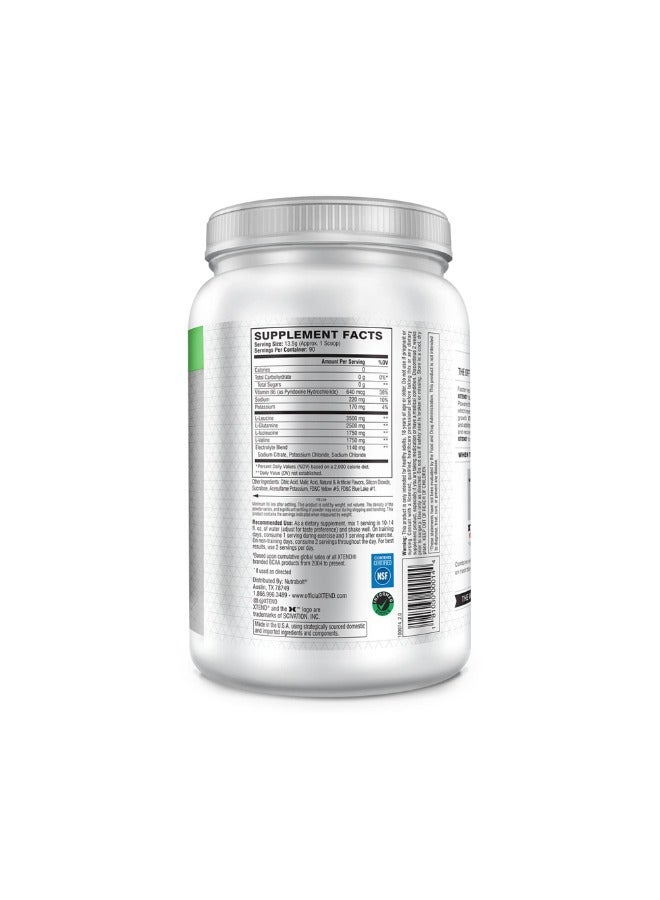 Xtend The Original 7G BCAA Muscle Recovery + Electrolytes, Lemon-Lime Squeeze Flavor - 90 Servings