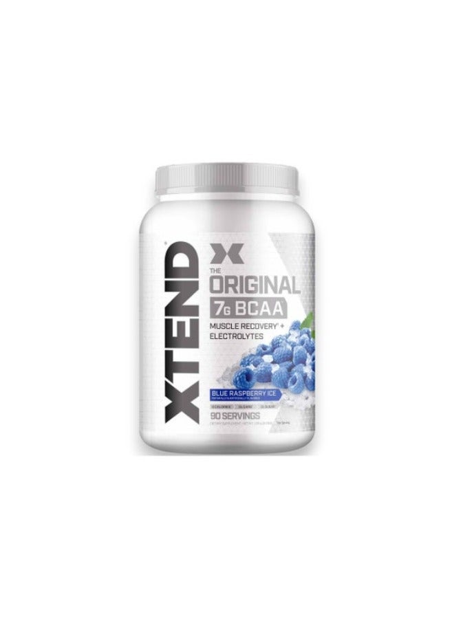 Xtend The Original 7G BCAA Muscle Recovery + Electrolytes, Blue Raspberry Ice Flavour- 90 Servings