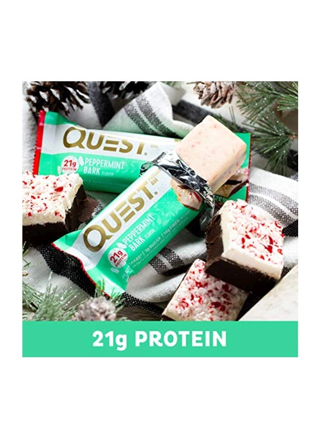 12-Piece Protein Bar - Peppermint Bark