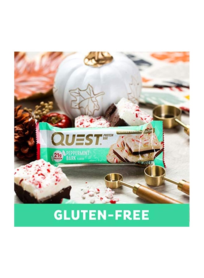 12-Piece Protein Bar - Peppermint Bark