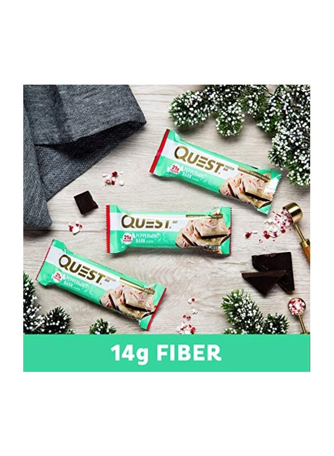 12-Piece Protein Bar - Peppermint Bark