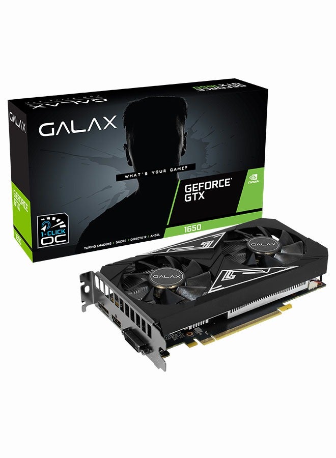 GALAX GeForce RTX 4060 Ti 8GB 1-Click OC 8GB GDDR6 128-bit/DPx3/HDMI 2.1/DLSS 3, CUDA Cores 4352, Boost Clock 2550MHz, OC Clock 2565MHz | 46ISL8MD8COC