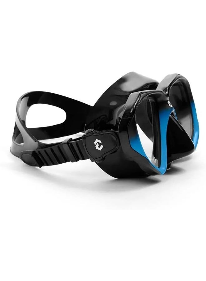 DYNAMIC NORD VM-50 MASK TWO GLASS BLACK/BLUE FADE SPRAY
