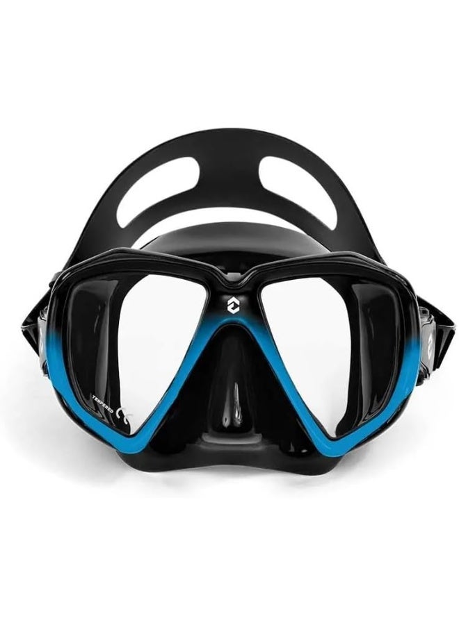 DYNAMIC NORD VM-50 MASK TWO GLASS BLACK/BLUE FADE SPRAY