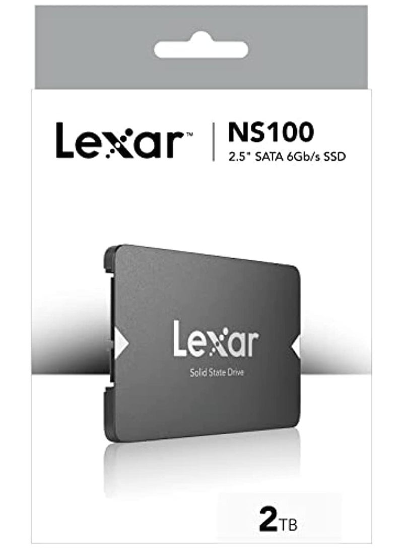 NS100 2TB 2.5” SATA III Internal SSD, Up to 550MB/s Read (LNS100-2TRBNA) 2 TB