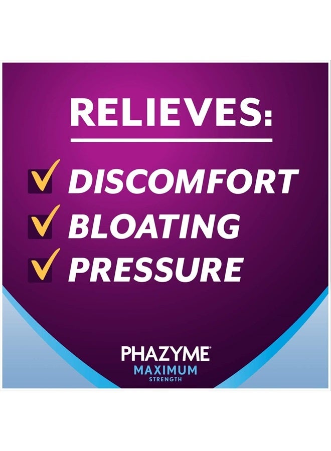 Maximum Strength Gas and Bloating Relief, 250 mg Simethicone, 12 Fast Gels