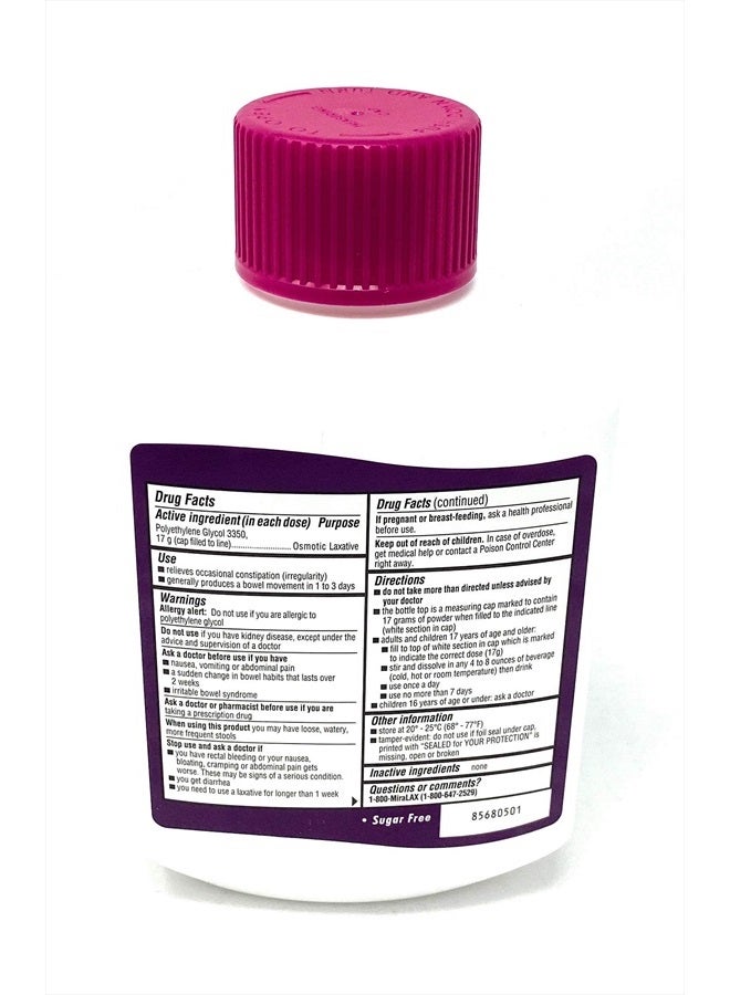 Powder Laxative, 34 Doses, 20.4 Ounce