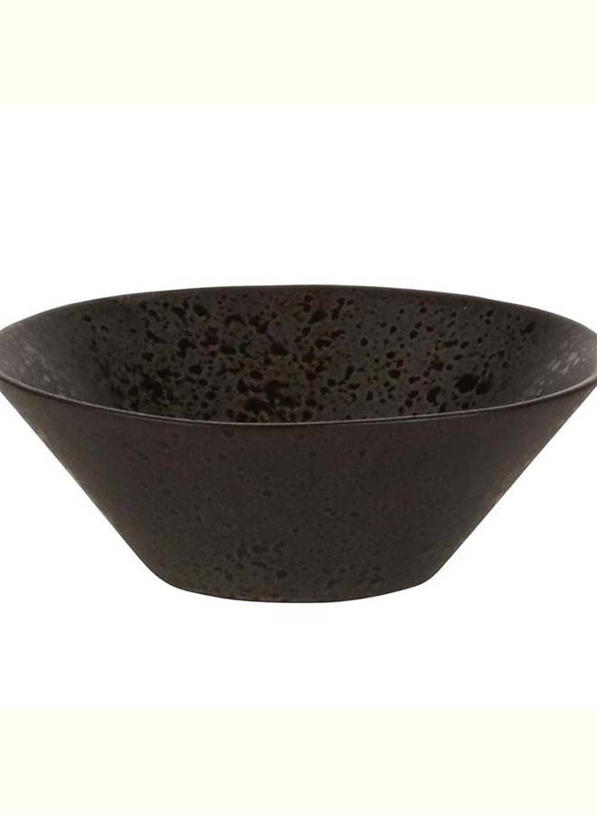 Q Authentic Stone Black Stone bowl 16,5 cm