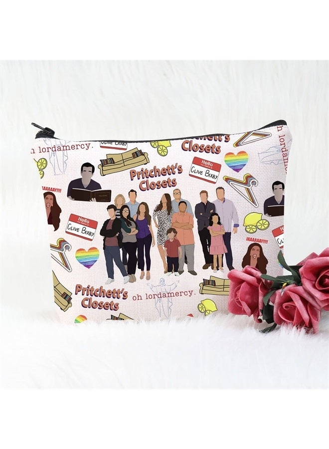 Family TV Series Inspired Gift Pritchett's Closets Cosmetic Bag For Family Fan (Modern F Cosmetic Bag)