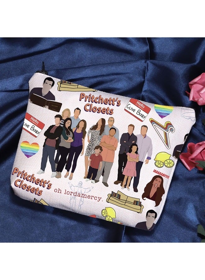 Family TV Series Inspired Gift Pritchett's Closets Cosmetic Bag For Family Fan (Modern F Cosmetic Bag)