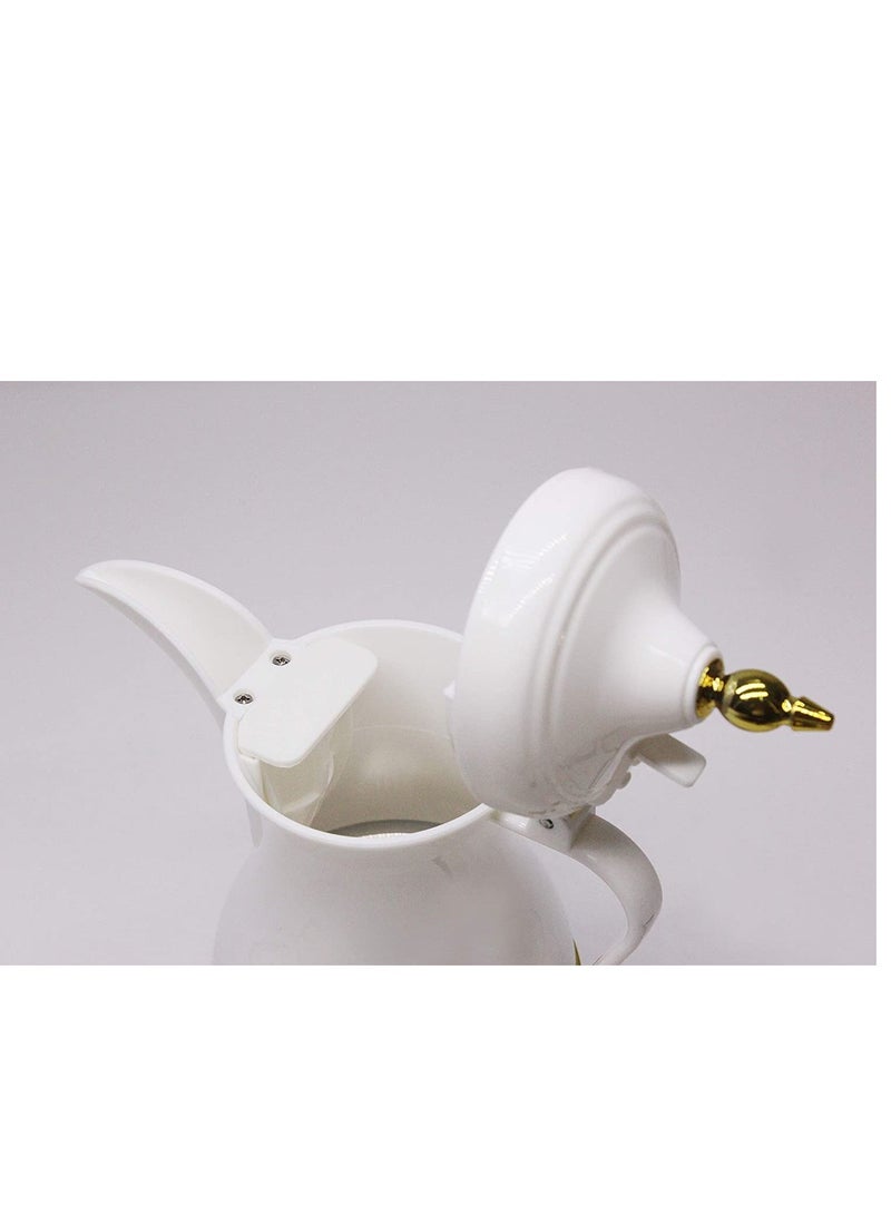 Gulf Dalla Arabic Coffee Maker for Travel 400ml GA-C91844 White