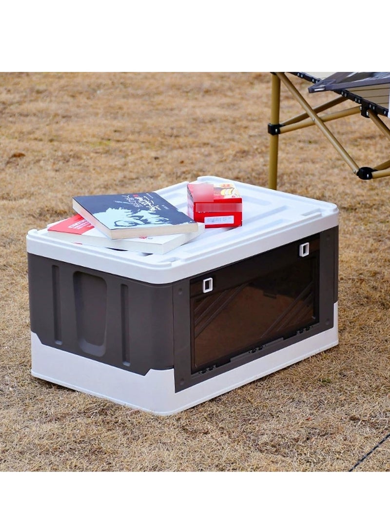 Outdoor Camping Foldable Storage Box for Outdoor 50L, Outdoor Travel Organization Companion